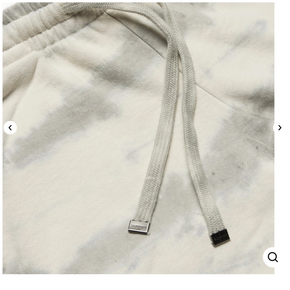 NWT TALENTLESS WOMENS SWEATPANTS & CINCH CROP CREW- TIGER WASH- NEUTRAL GRAY - Picture 7 of 12